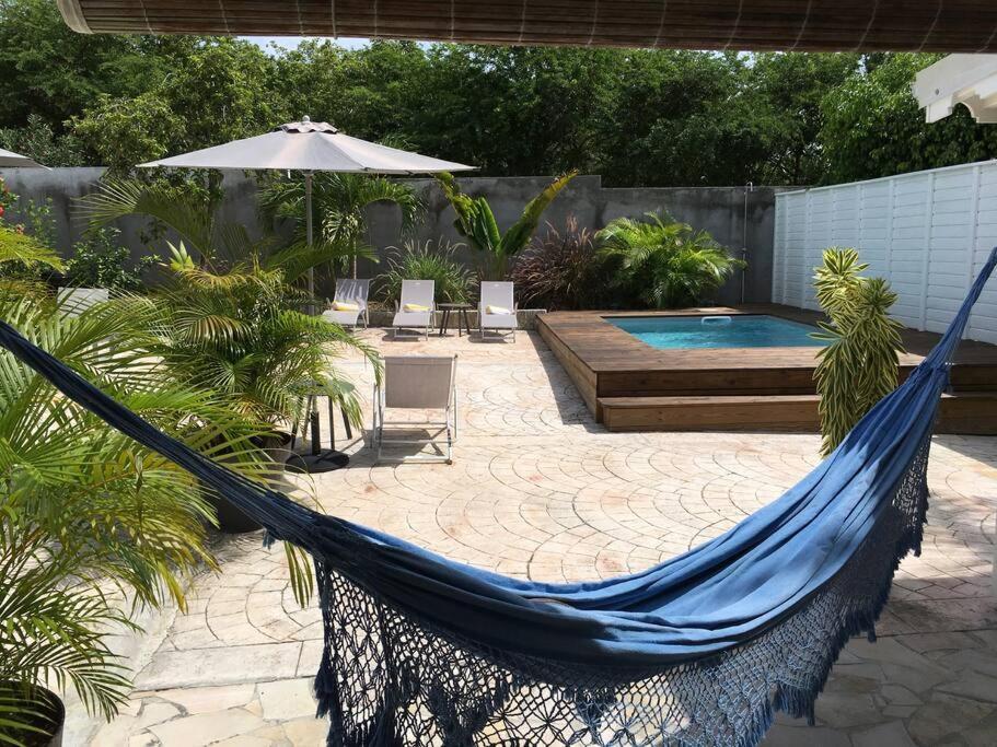 Villa avec piscine privée Saint-Francois  Exterior foto