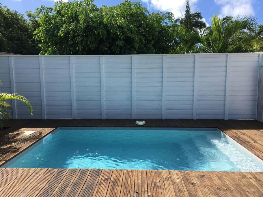 Villa avec piscine privée Saint-Francois  Exterior foto